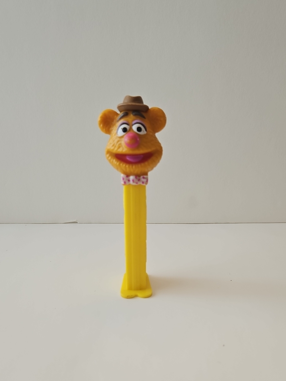 Fozzie Bear PEZ Yellow Dispenser - Kids Toy Candy Dispenser